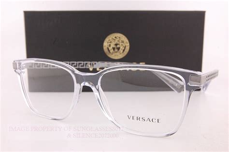 versace clear frame eyeglasses|versace eyeglass frames for prescription.